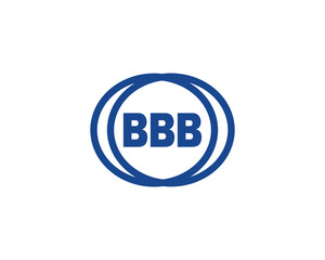 BBB Logo design vector template
