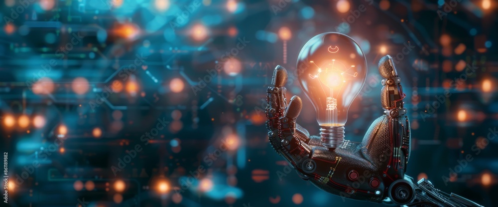 Poster ai, machine learning, the hands of robots and humans on big data networks, brain data creativity in 