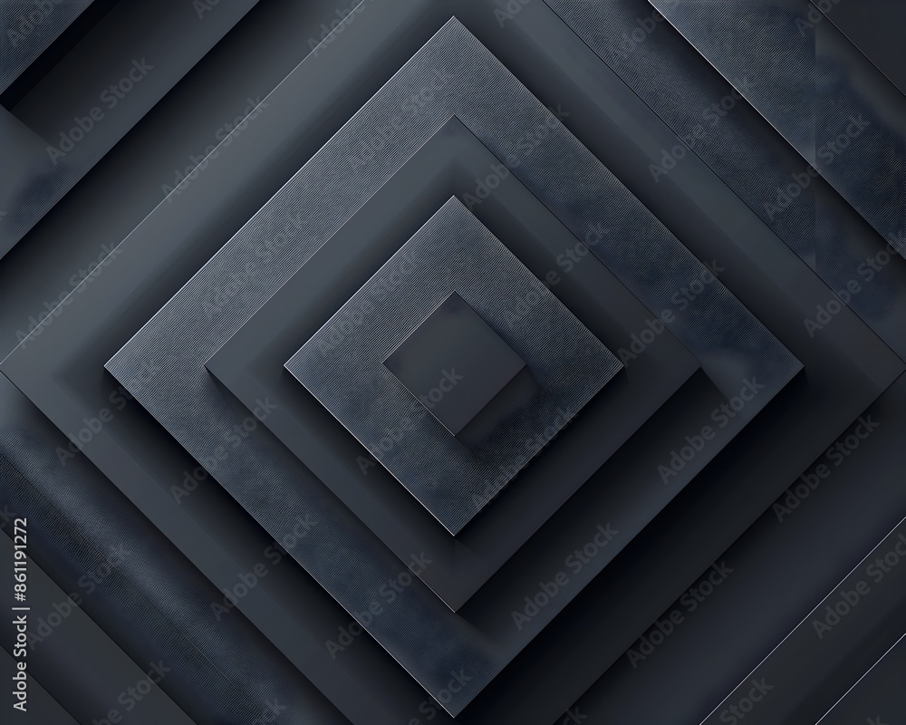 Poster Sleek Geometric Frame with Sharp Angles and Lines on Grey Background Offering Modern and Minimal Design Concept