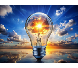Harnessing the power of the setting sun