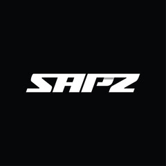 Initial SAPZ Geometric Brand Text Modern Creative Design Logo