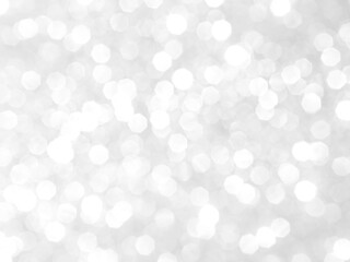 Background Grey Bokeh Abstarct White Circle Light Texture Bubble blur Pattern Defocused Glowing...