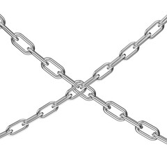 3D Chrome Chains