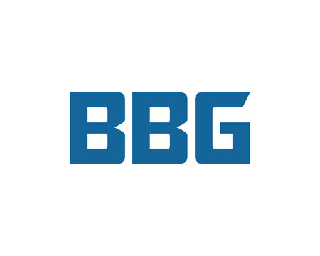 BBG logo design vector template