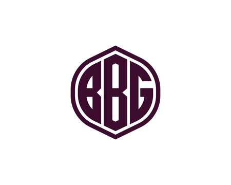 BBG logo design vector template