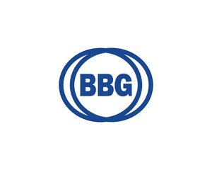BBG logo design vector template