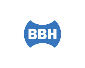 BBH logo design vector template