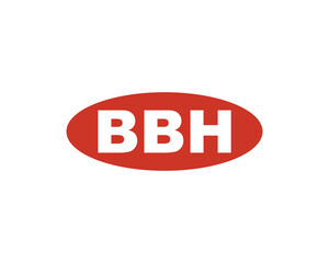 BBH logo design vector template