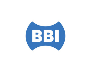 BBI Logo design vector template