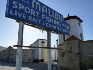 Obraz premium Malibu pier sunny