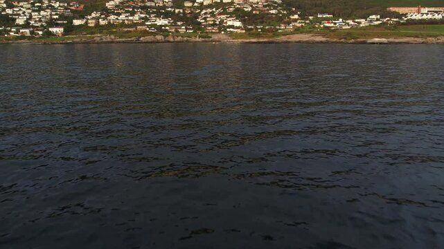 Sunrise over Simonstown, a small coastal village in Capetown