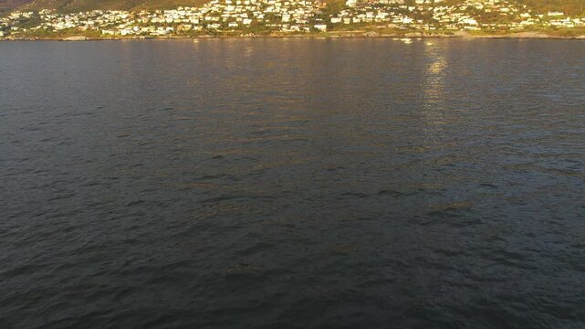 Reveal of simonstown at sunrise, Cape Town