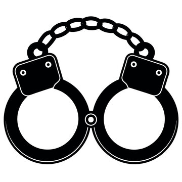 recommend clip art: Icon design for handcuffs in vector illustration hand freeing itself from the handcuffs
                    