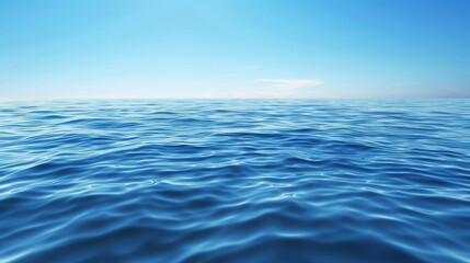 Obraz premium Sea view, seascape, nature background: sea wave surface, clean water ripple.