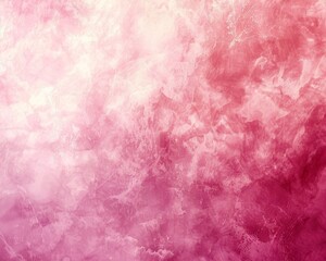 Abstract watercolor background with splashes of pink and red on a textured surface