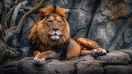 Lion animal kingdom collection with amazing effect. 