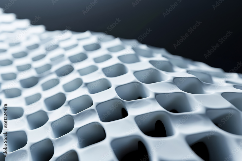 Poster 3d geometric patterns forming a chaotic yet harmonious visual symphony
