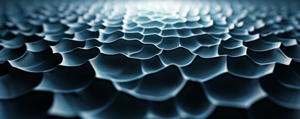 Fototapeta premium Absurdly complex fractal designs morphing, background with empty space for text 
