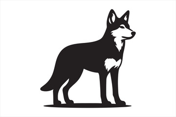 Dingo Vector silhouette image