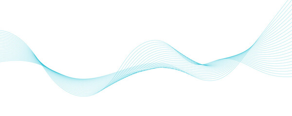 Abstract vector background with blue wavy lines. EPS10
