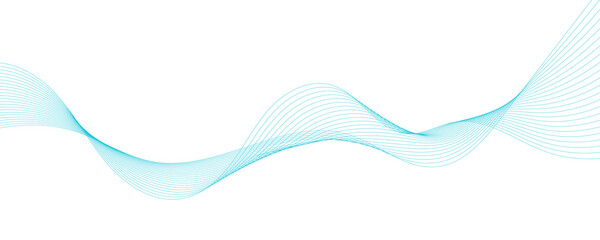 Abstract vector background with blue wavy lines. EPS10
