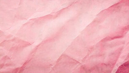 Fototapeta premium crumpled pink paper texture background