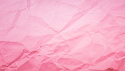 Fototapeta premium crumpled pink paper texture background