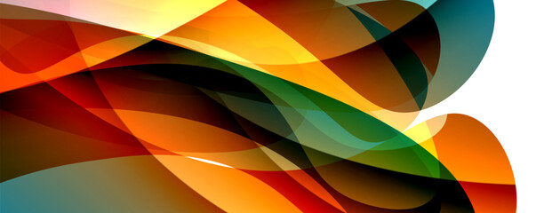 Abstract swirl design geometric concept. Vector Illustration For Wallpaper, Banner, Background, Card, Book Illustration, landing page