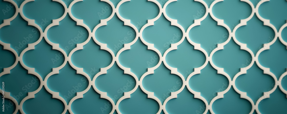 Poster quirky vintage wallpaper patterns, background with empty space for text