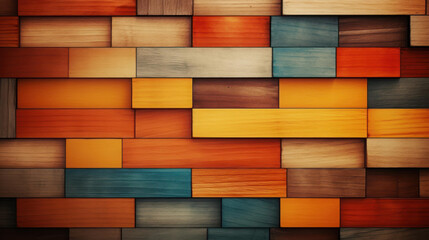 Fototapeta premium Gorgeous wood parquet patterns in vibrant colors on these textured backgrounds.