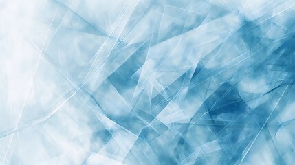 Obraz premium 8. Design a minimalist pattern of intersecting lines and planes, textured with a delicate blend of light blue and white, evoking a sense of precision and elegance in your presentation background.