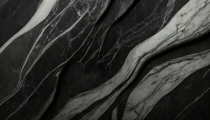 Obraz premium black marble texture background and wallpaper