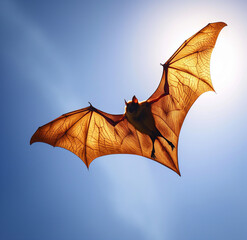 Naklejka premium flying bats