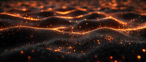 Wallpaper,science ficition scene,wave,a luminogram illustration of an interstellar wormhole