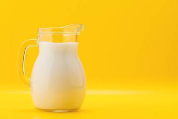 Fresh Milk in Pitcher