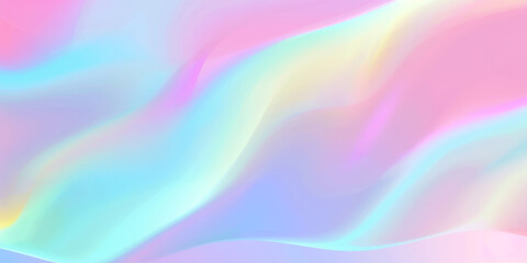 Obraz premium abstract background with liquid waves and shapes, fluidity, gradient, glowing, pink, purple, blue and blue, abstract shapes, fluidity or movement, modern art wallpaper