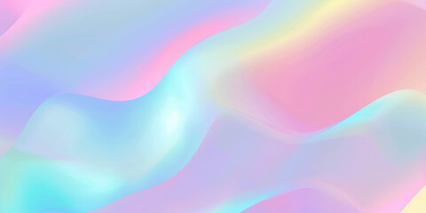 Fototapeta premium abstract background with liquid waves and shapes, fluidity, gradient, glowing, pink, purple, blue and blue, abstract shapes, fluidity or movement, modern art wallpaper