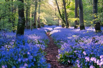 Blue bells forest