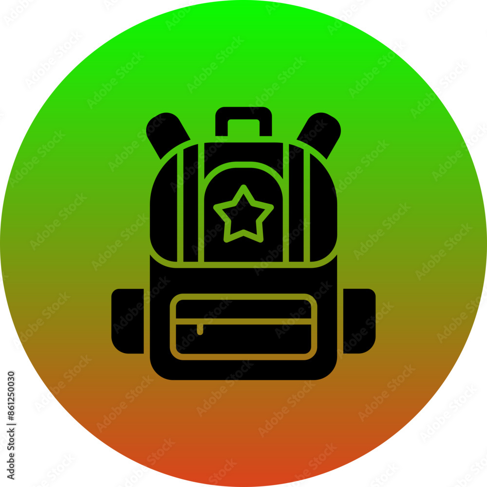 Poster Backpack Icon