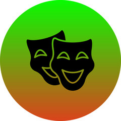 Theater Masks Icon