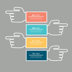 Template vector infographics set. Abstract concept design