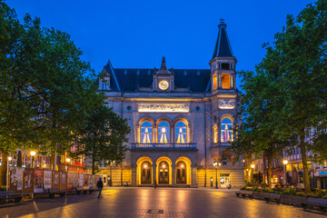 The Cercle Municipal, or Cercle Cite, a historic building located at Ville Haute quarter of Luxembourg City - Powered by Adobe