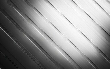 Obraz premium abstract white and silver are light pattern gray with the gradient is the with floor wall metal texture soft tech diagonal background black dark clean modern.
