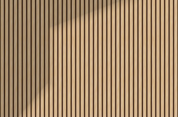 Obraz premium Wooden panel wall background. Wood realistic dark floor vector illustration. Vertical natural planks banner. Parquet board surface. Oak corrugated pattern