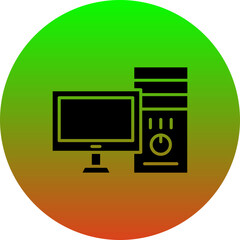 Tower Computer Icon