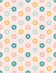 flower pattern background for design. Colorful background.