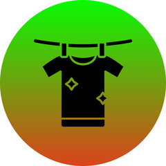 Fototapeta premium Drying Icon