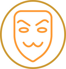 Hacker Mask Vector Icon