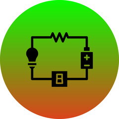 Electric Circuit Icon