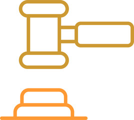 Gavel Vector Icon